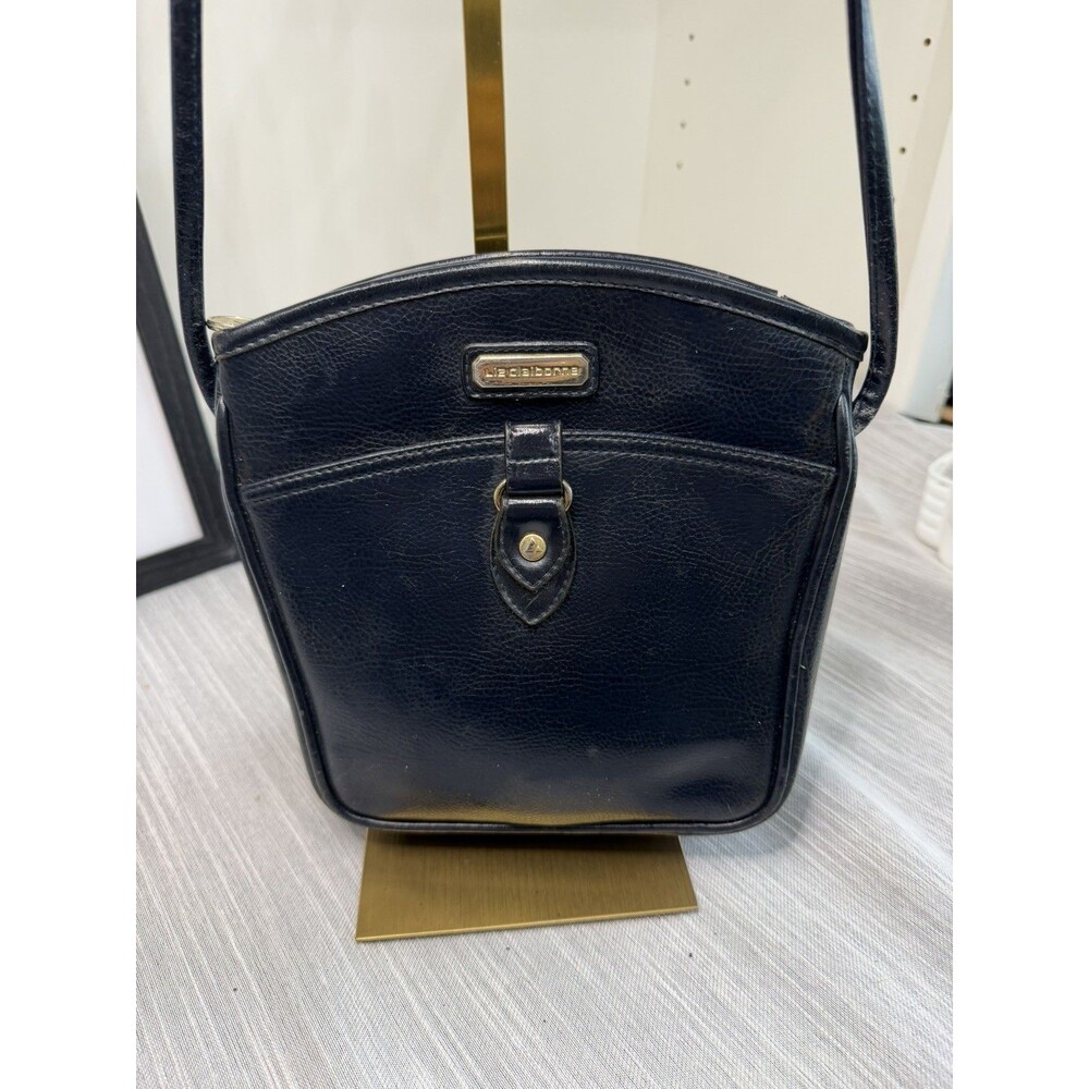 Vintage Liz Claiborne Purse Black Faux Leather
